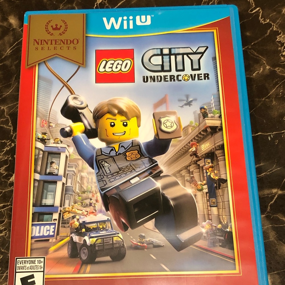 Wii U Nintendo Lego city undercover game !!